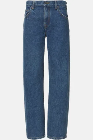 Khaite Weite Mid-Rise Jeans Kerrie
