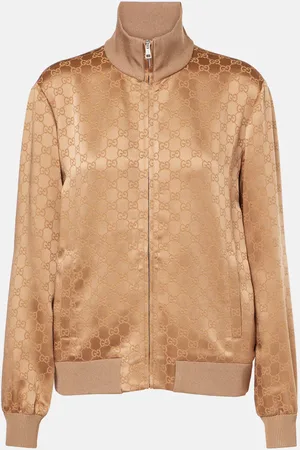 Gucci Blouson GG aus Satin-Jacquard