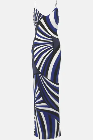 Puccini Slipdress Iride aus Crêpe de Chine aus Seide