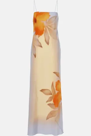 SIR Bedrucktes Slipdress Serene aus Seide