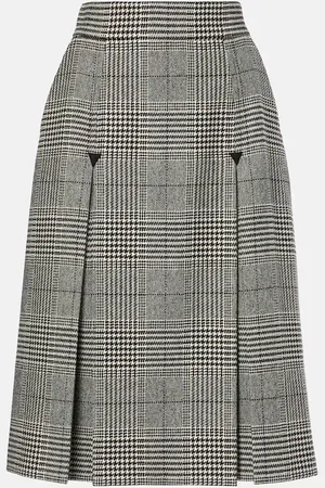 Dolce & Gabbana Midirock aus einem Wollgemisch