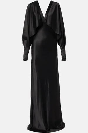 Saint Laurent Robe aus Satin