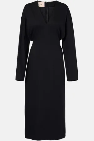 Plan C Midikleid aus Baumwolle