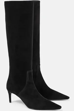 Dolce & Gabbana Stiefel aus Veloursleder