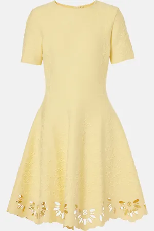 Oscar de la Renta Minikleid aus Jacquard