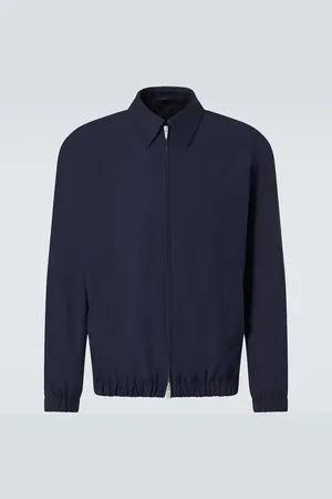 LARDINI Bomberjacke aus Wolle und Baumwolle