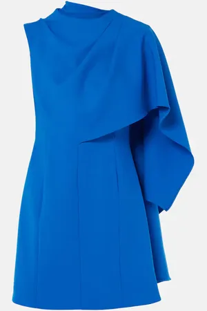 Oscar de la Renta Minikleid aus einem Wollgemisch
