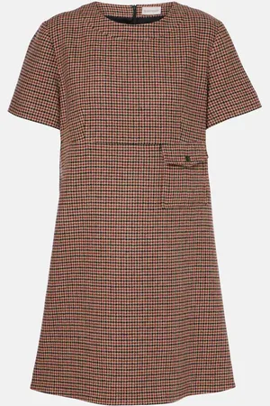 Moncler Minikleid aus einem Wollgemisch