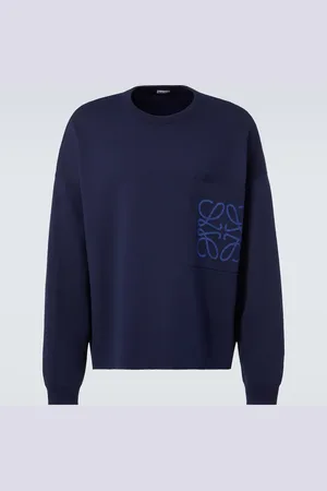 Loewe Pullover Anagram aus einem Baumwollgemisch