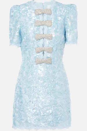Rebecca Vallance X Nicky Hilton Minikleid Leyla mit Pailletten und Kristallen