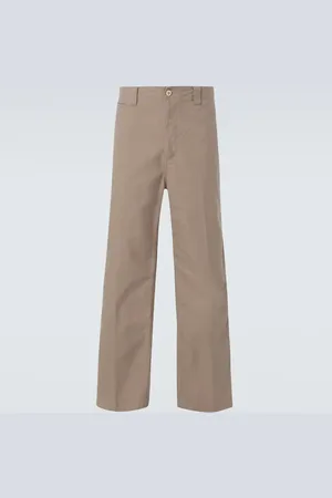 VISVIM High-Rise-Chinohose aus Baumwolle