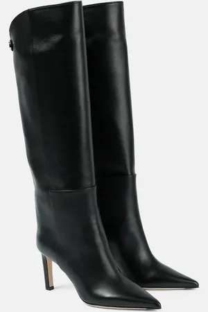 Jimmy Choo Stiefel Alizze 85 aus Leder