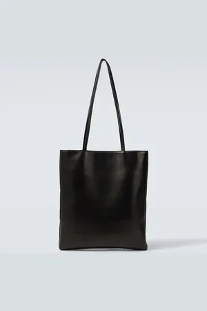 The Row Tote Flat aus Leder
