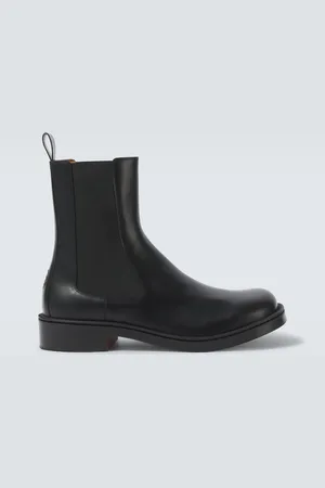 Alexander McQueen Chelsea Boots Trunk aus Leder