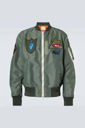 SACAI X Mark Gonzales Bomberjacke aus Twill