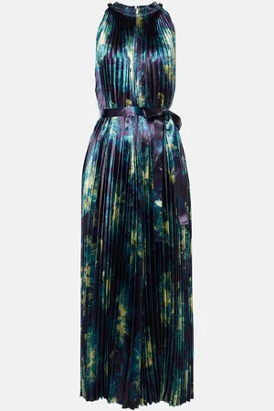 ULLA JOHNSON Midikleid Amiko aus Satin