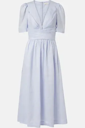 ZIMMERMANN Midikleid aus Leinen