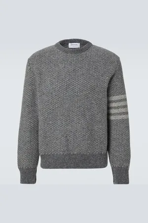 Thom Browne Pullover 4-Bar aus Wolle und Mohair