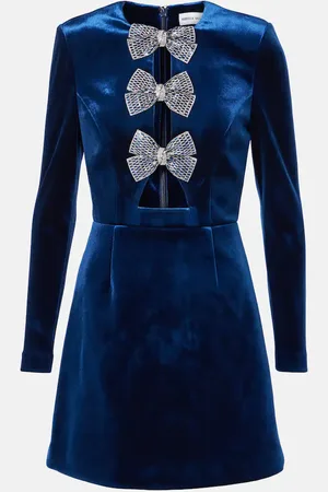 Rebecca Vallance Minikleid aus Samt Vivicia