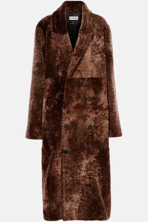 Loewe Mantel aus Shearling