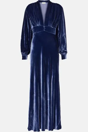 RIXO London Maxikleid Emery aus Samt