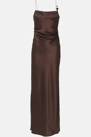 SIR Slipdress Lush aus Seidensatin