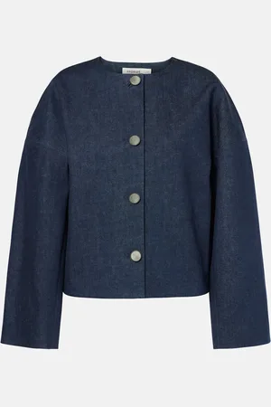 Fforme Cropped-Jacke Dev aus Denim