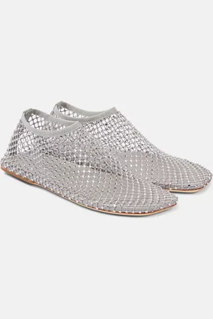 CHRISTOPHER ESBER Slip-Ons Minette aus Mesh mit Kristallen