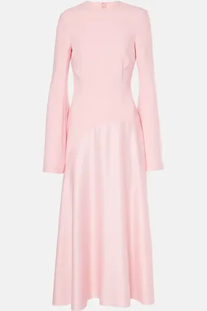 Solace Midikleid Gaia aus Crêpe und Satin