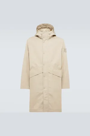 Stone Island Daunenmantel Ghost Compass aus Baumwoll-Gabardine