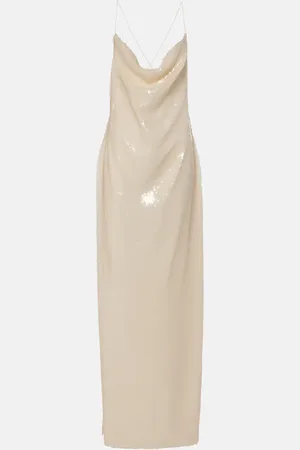 MAGDA BUTRYM Robe mit Pailletten