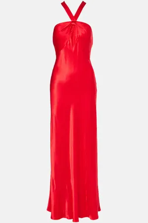 RIXO London Robe Losanna aus Satin