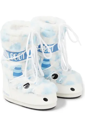 Moon Boot Schneestiefel Icon aus Faux Fur