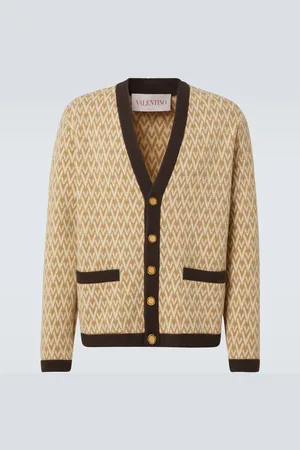 VALENTINO Cardigan Toute La V aus Schurwolle