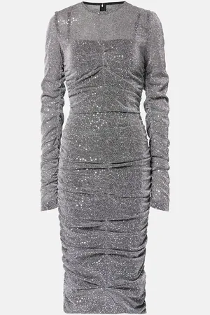 Dolce & Gabbana Midikleid mit Pailletten