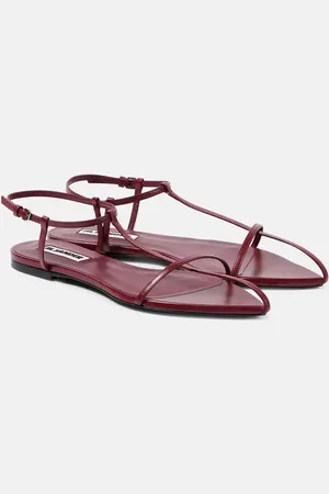 Jil Sander Sandalen Tripon aus Leder