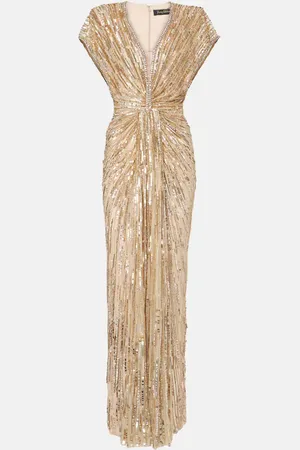 Jenny Packham Robe Zola aus Tüll mit Pailletten