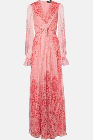 Etro Bedruckte Robe aus Seide
