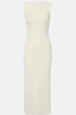 Max Mara Midikleid Visiera aus Crêpe
