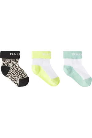 Balmain Baby Set aus drei Paar Socken