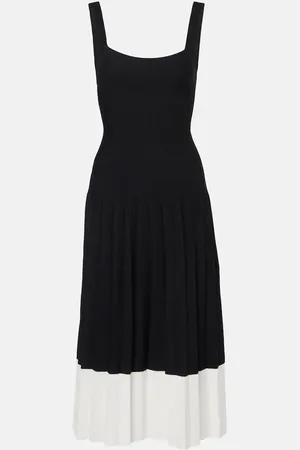 Staud Midikleid Ellison aus Strick