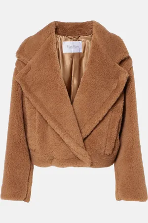 Max Mara Jacke Gardone aus Teddyfleece