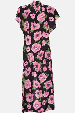 Stella McCartney Bedrucktes Maxikleid aus Seide