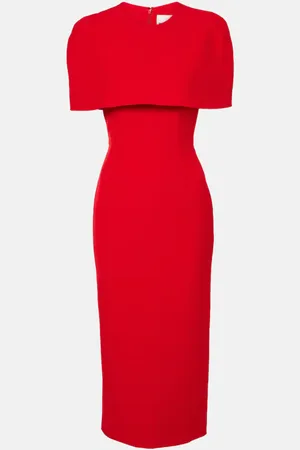 Roland Mouret Midikleid aus Crêpe