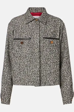 Max Mara Jacke Demien aus Tweed