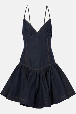 ZIMMERMANN Minikleid Crush aus Denim