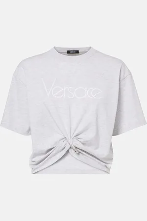 VERSACE Cropped-Top 1978 Re-Edition aus Baumwolle