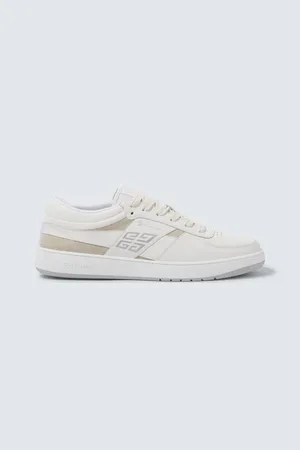 Givenchy Sneakers 4G aus Leder mit Veloursleder