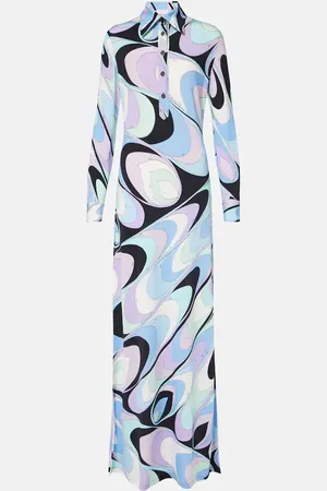 Puccini Maxikleid Iride aus Jersey