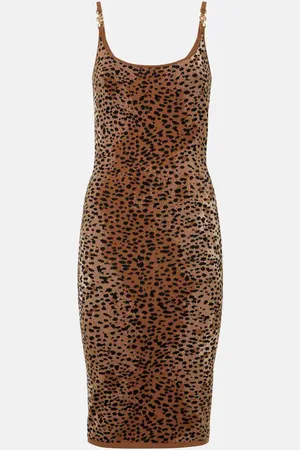 VERSACE Bedrucktes Midikleid Medusa ’95